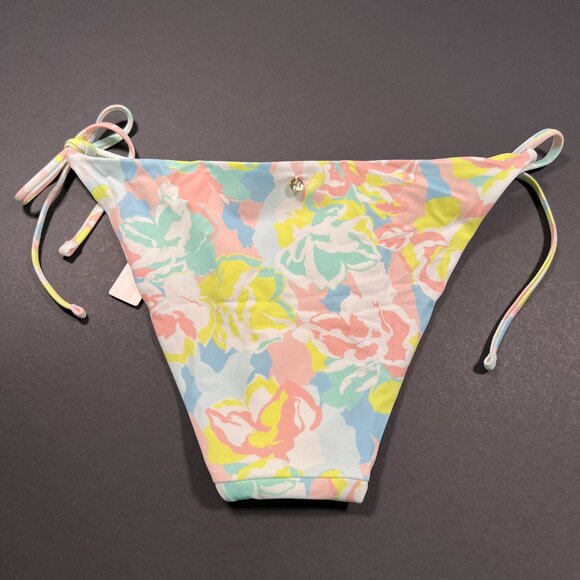 Victoria Secret 38DD XL Bombshell Push Up Bikini Top Bottom Set Blue Pink Pastel - Picture 12 of 16